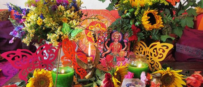 altar lakshmi
